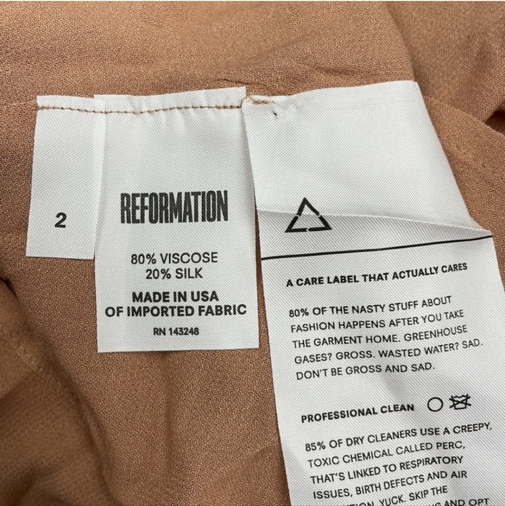 Reformation Dusty Rose Halter Velvet Maxi Dress - Picture 8 of 14